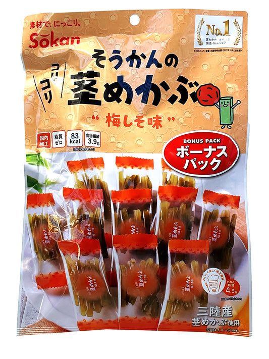 Sokan Kukimekabu Umeshiso Seaweed Snack 3.7 oz