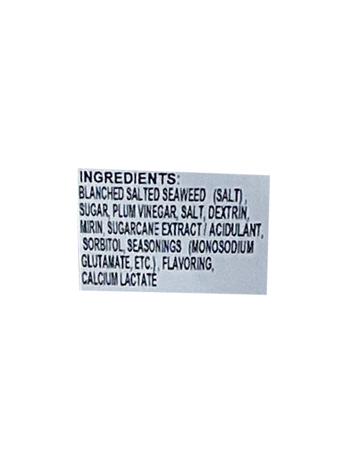 Sokan Kukimekabu Umeshiso Seaweed Snack 3.7 oz