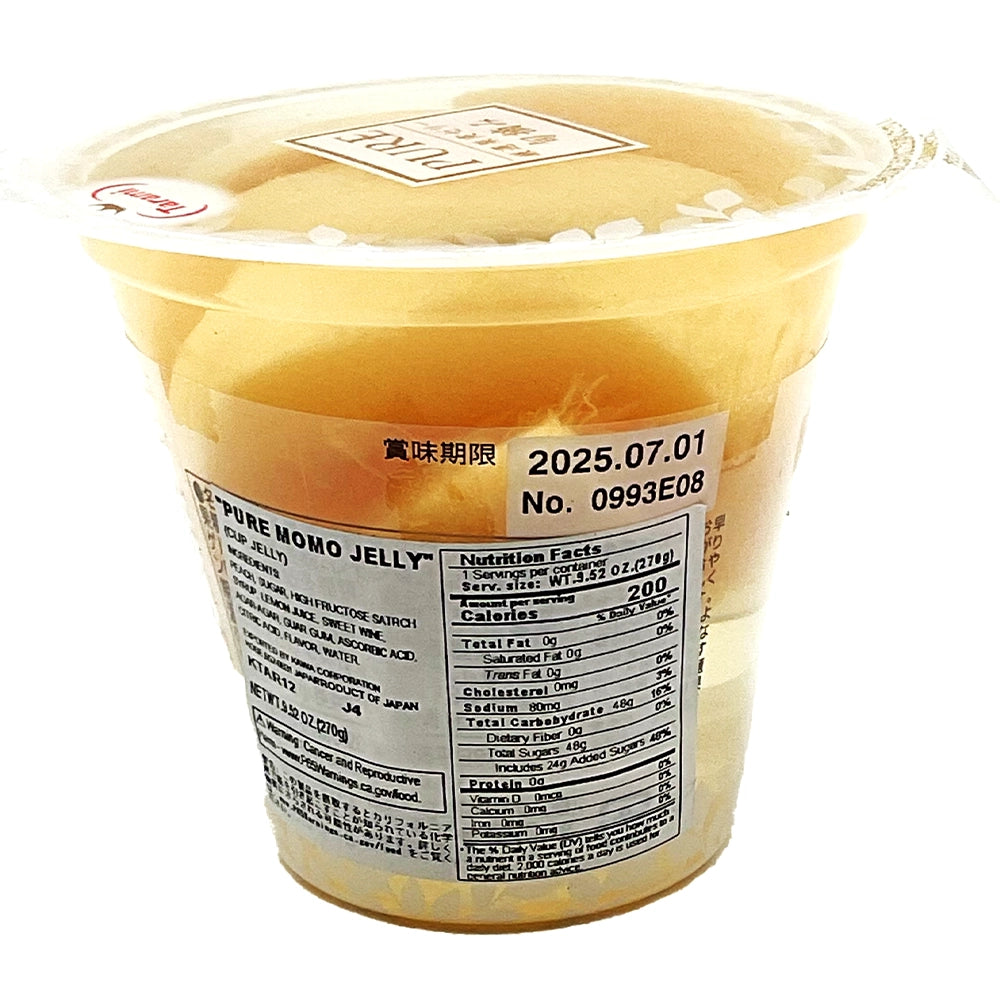 Tarami Pure Momo Jelly 9.52 oz