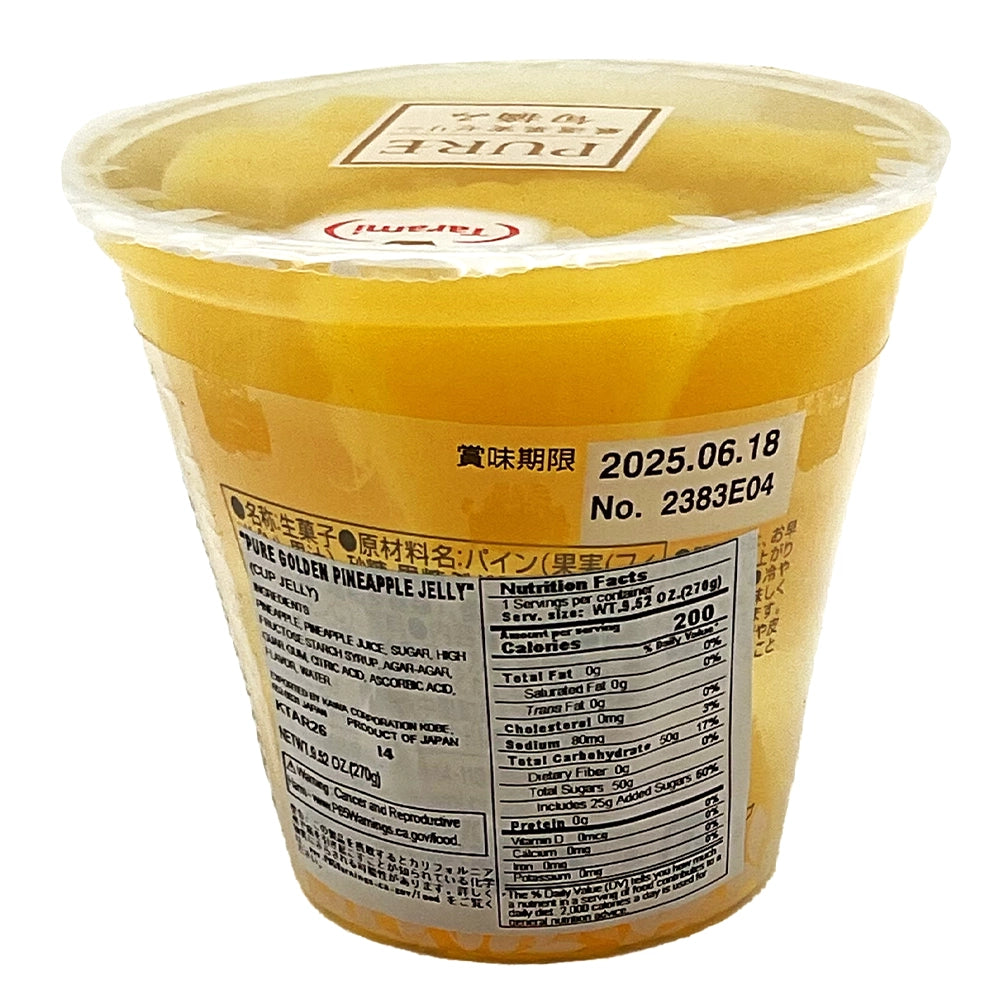 Tarami Pure Golden Pineapple Jelly 9.52 oz