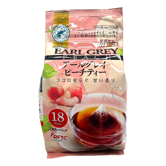 AVANCE Earl Grey Peach Tea Tetra Bag 18 Bags