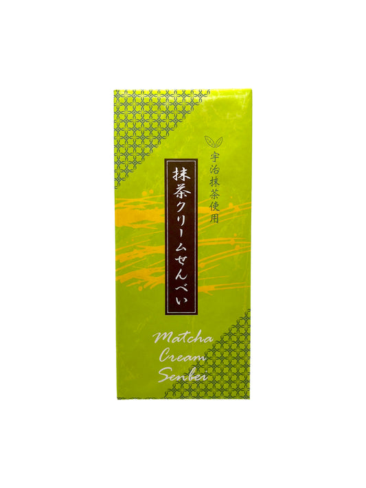 Seki Matcha Cream Senbei Rice Cracker 7.05oz