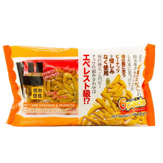 Jonetz Kaki No Tane Cracker and Peanuts 6 Packs 5.93 oz