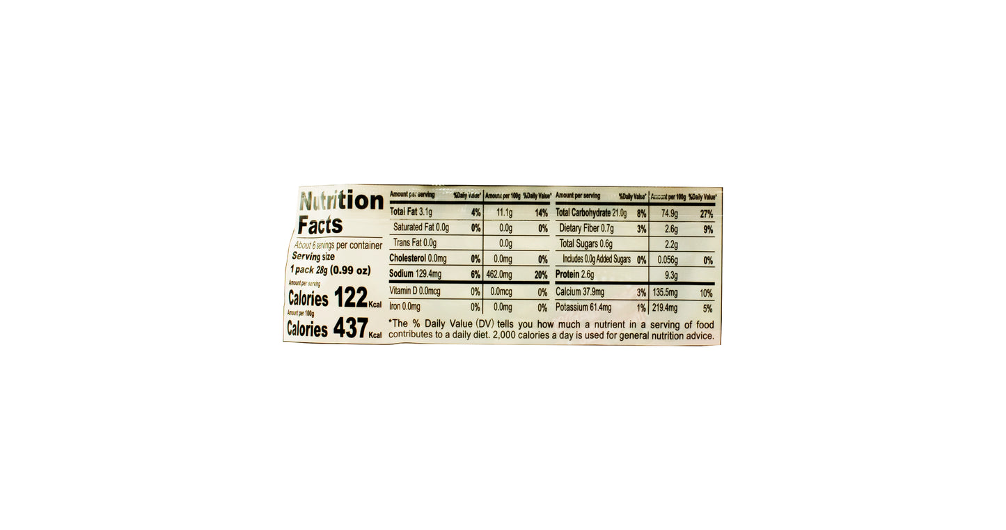 Jonetz Kaki No Tane Cracker and Peanuts 6 Packs 5.93 oz