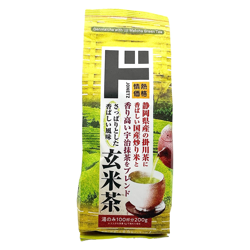 Jonetz Genmaicha With Uji Matcha Green Tea 6.76 oz
