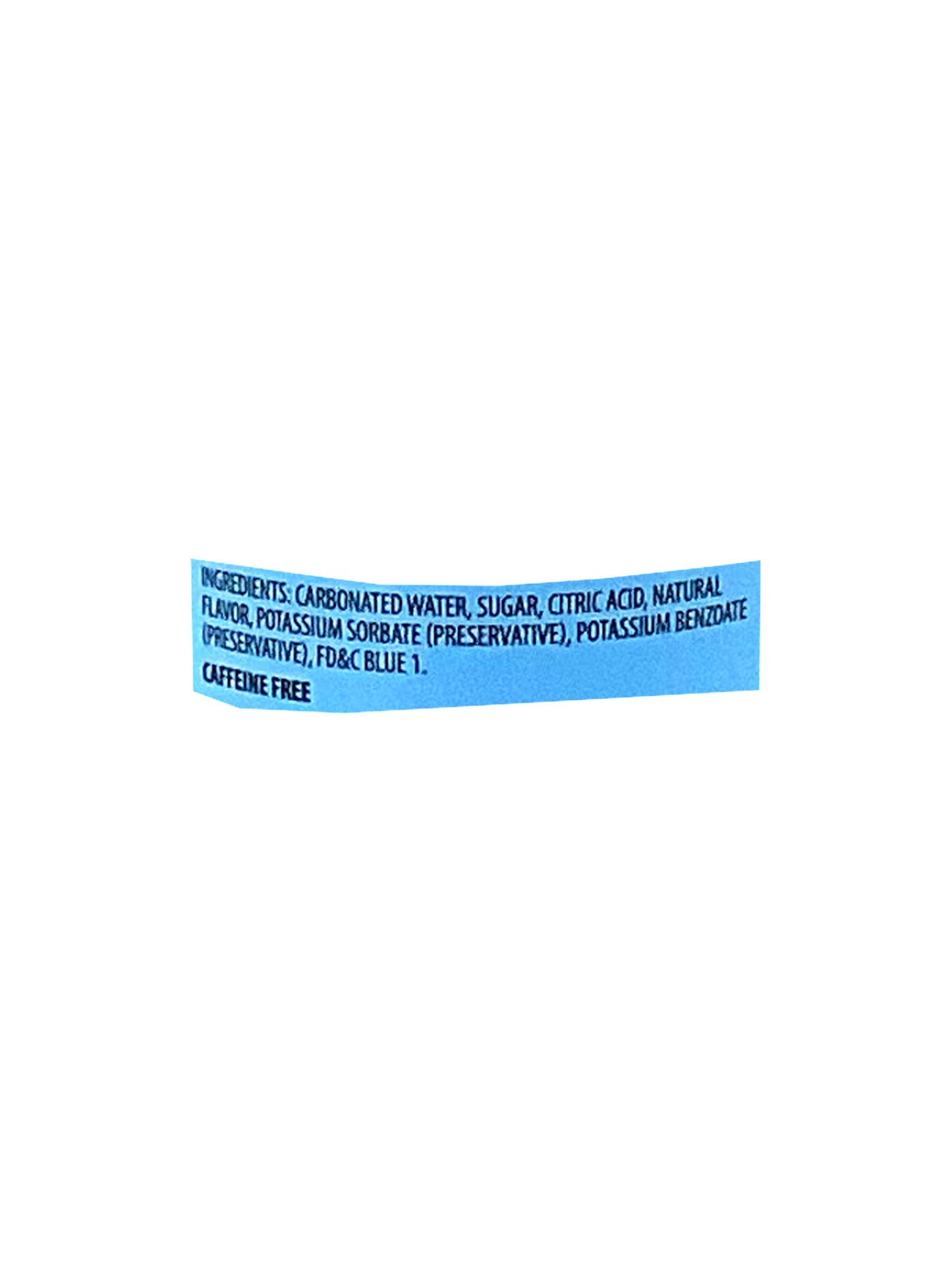 Pusheen The Cat Blue Raspberry Fizzy Drink 12 fl oz