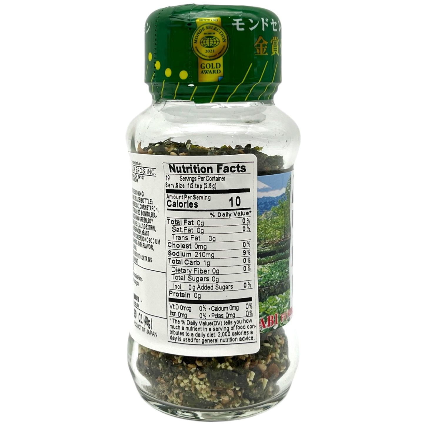 Kameya Wasabi Furikake 1.69 oz