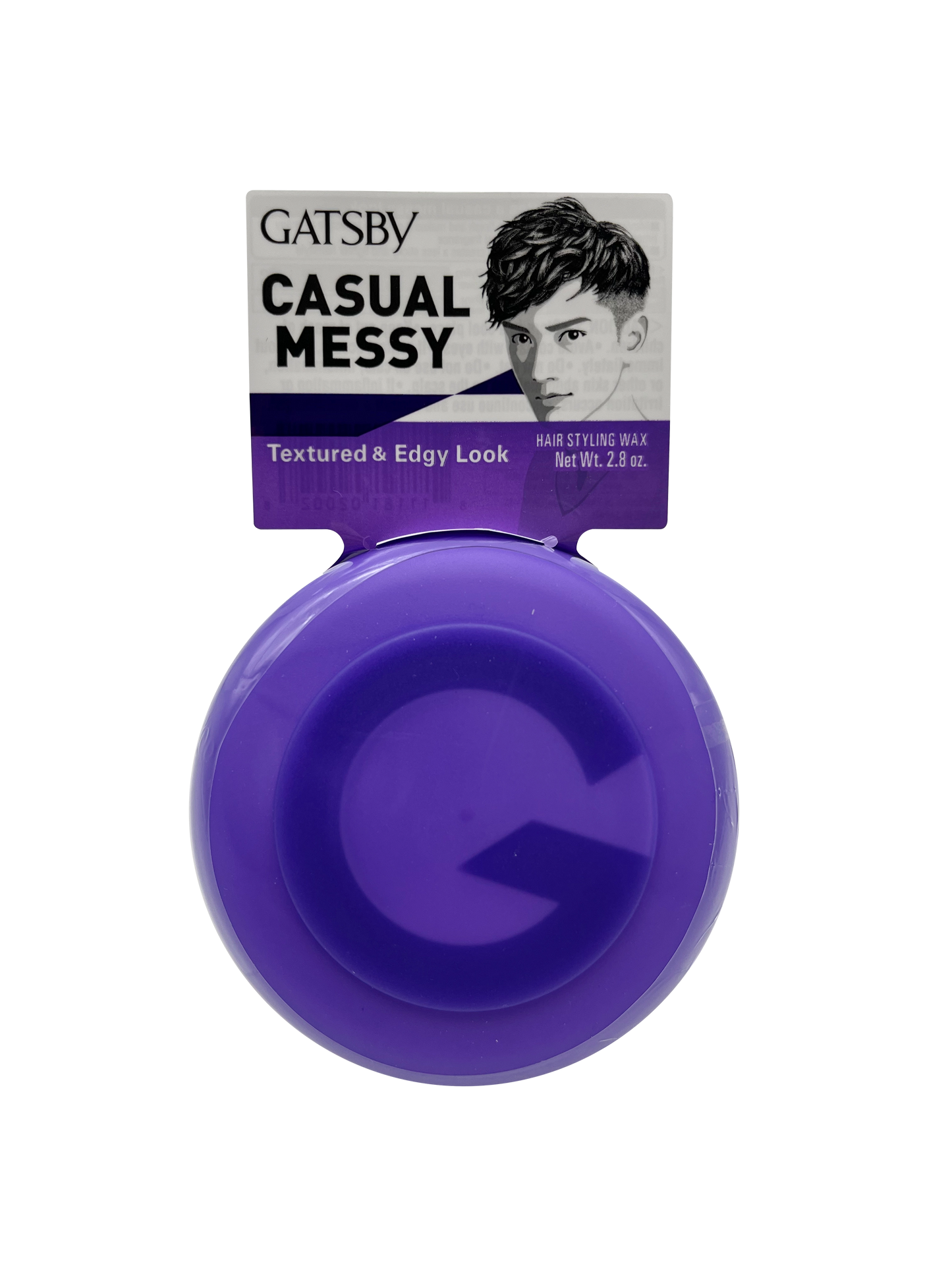 Gatsby Casual Messy Hair Styling Gel Wild Shake 2.8 oz