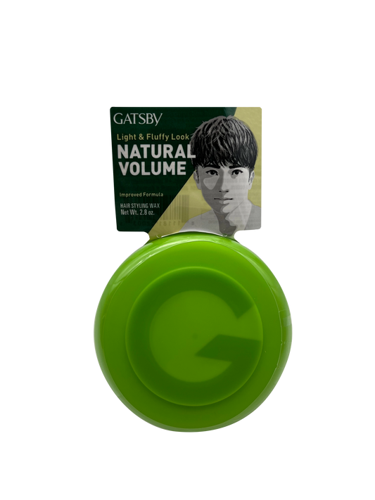 Gatsby Hair Styling Wax Natural Volume Air Rise 2.8 oz