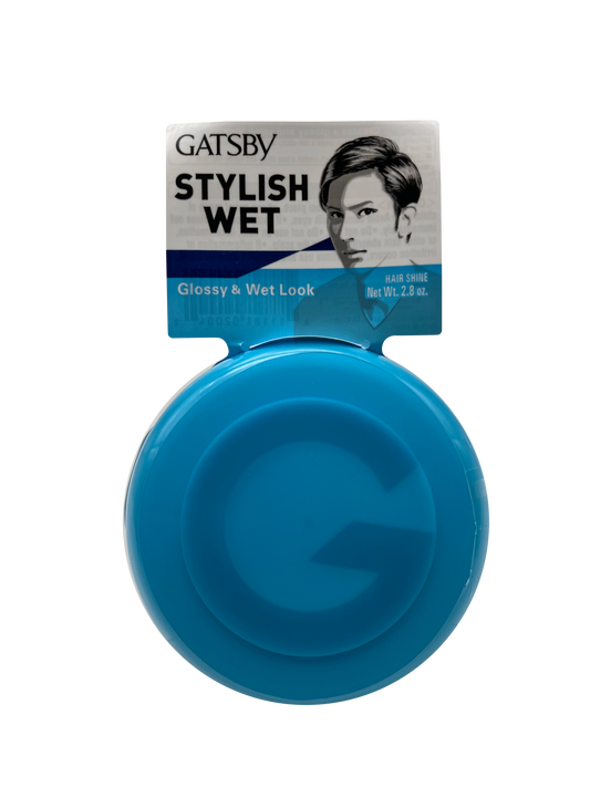 Gatsby Stylish Wet Hair Shine Cool Wet 2.8 oz