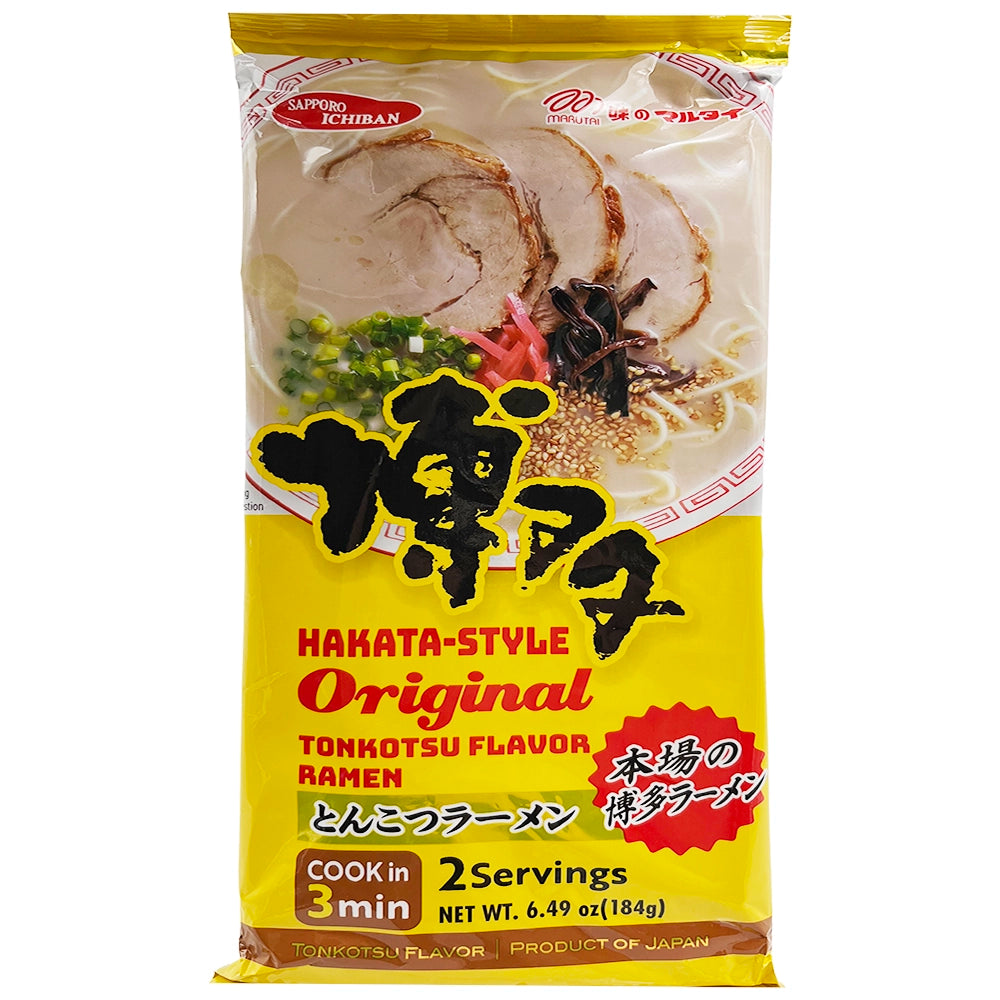 Sapporo Ichiban Hakata-Style Original Tonkotsu Flavor Ramen 6.49 oz