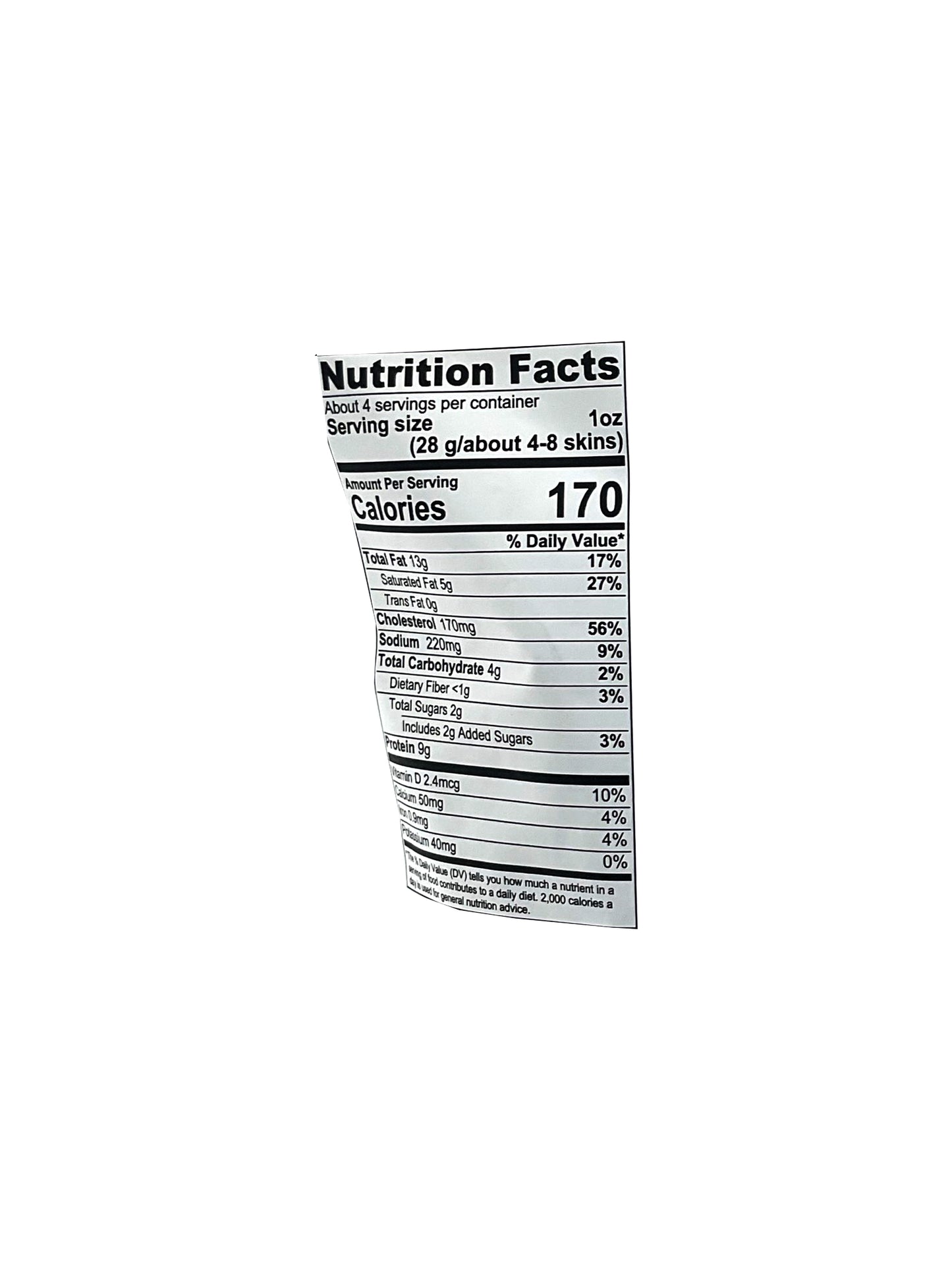 IRVINS Spicy Salted Egg Salmon Skin 3.7 oz