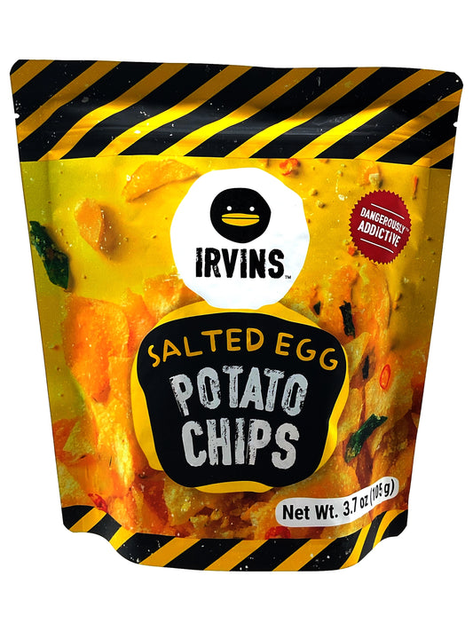 IRVINS Salted Egg Potato Chips 3.7 oz