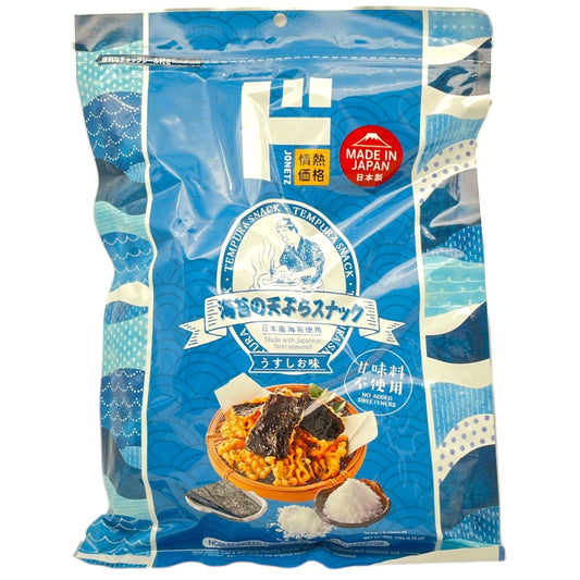 Jonetz Nori Seaweed Tempura Snack Salted Flavor 4.16 oz