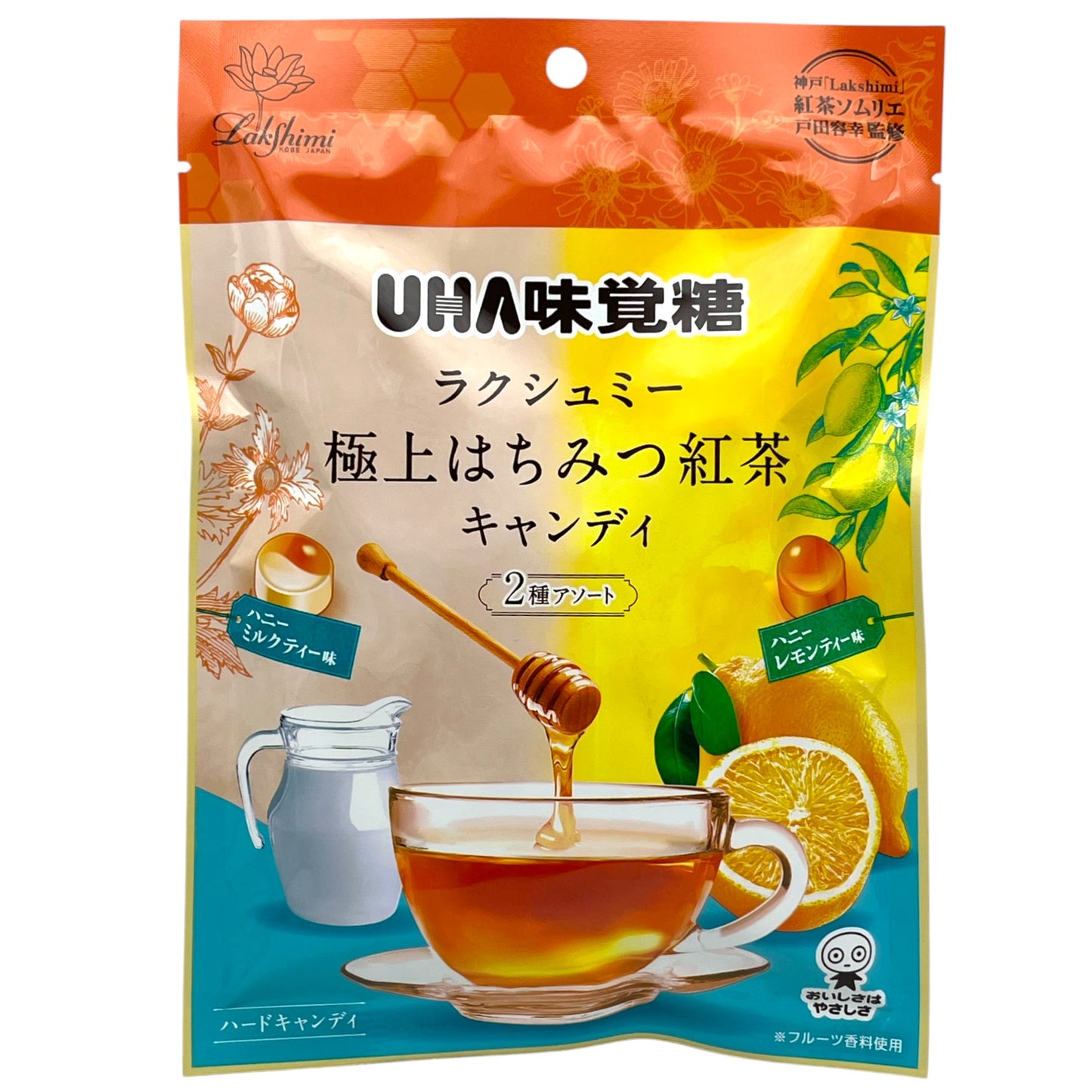 UHA Gokujyo Hachimitsu Kocha Candy Assortment 2.65 oz
