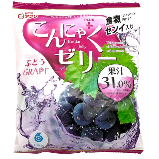 Yukiguni Aguri Grape Jelly 6 Pieces 3.38 oz