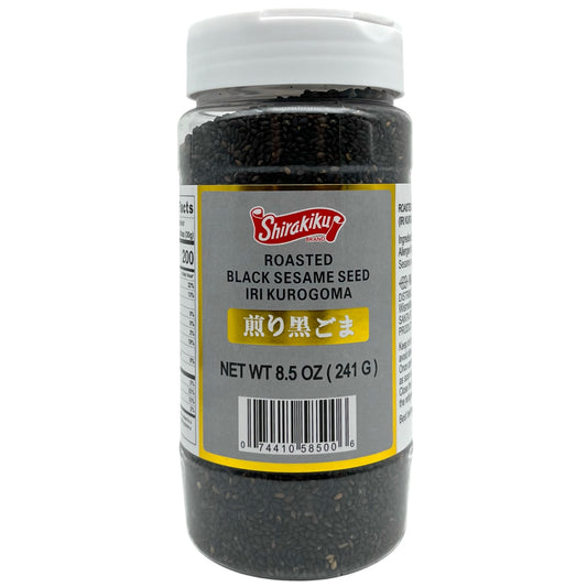 Shirakiku Roasted Black Sesame Seed Iri Kurogoma 8.5 oz