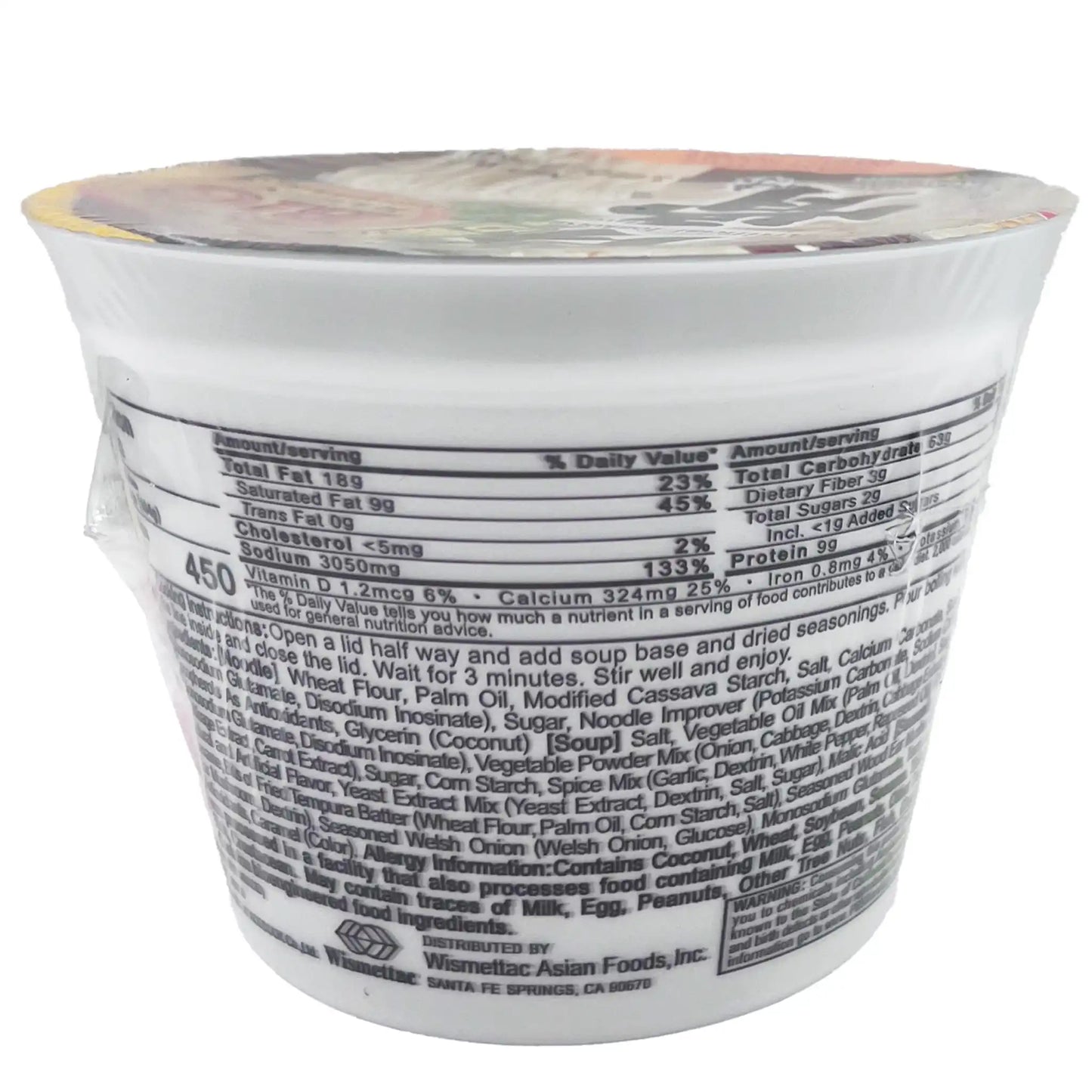 Acecook Super Big Instant Ramen Cup, Tonkotsu Flavor 3.66 oz