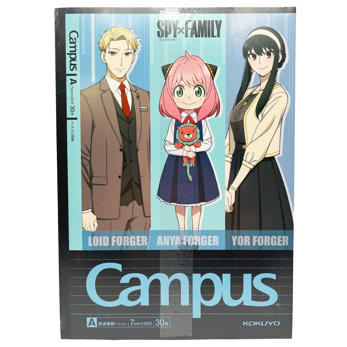 Kokuyo Campus Notebook Spy x Family Limited Edition 7mm 5 Pack