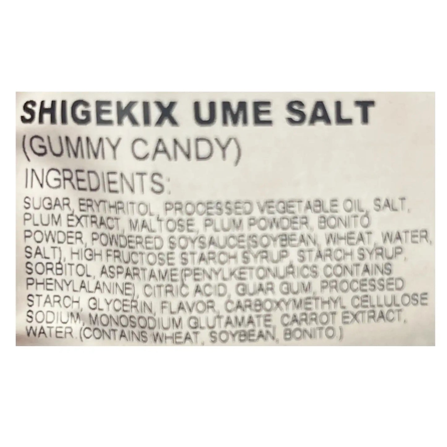 UHA Mikakuto Shigekix Ume Salt 0.71 oz