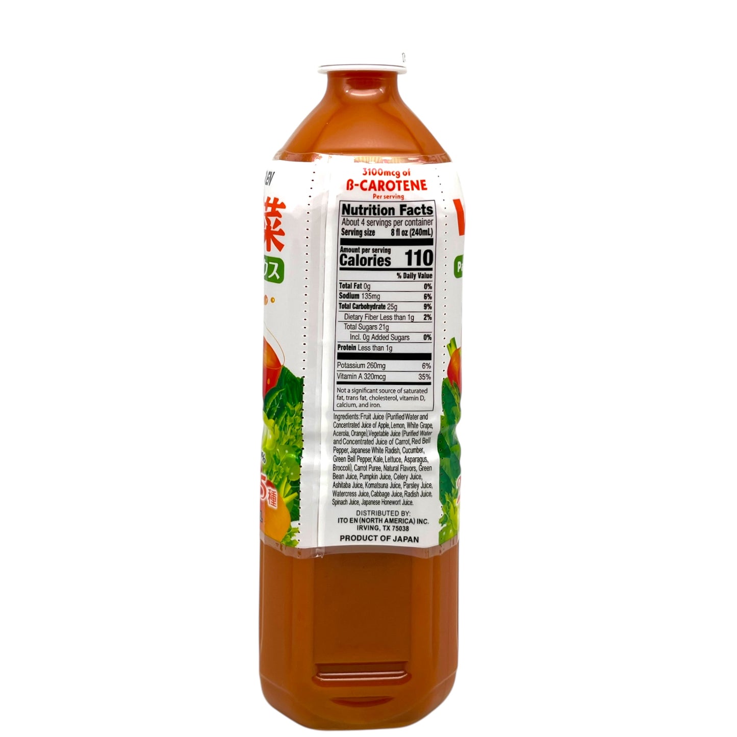 Itoen Vegetable & Fruit Juice Blend 30.4 fl oz