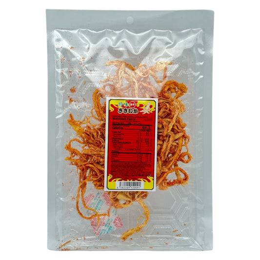 Nakayama Seasoned Dried Squid Saki Ika Hot 3.5 oz