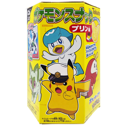 Tohato Pokemon Snack Pudding Baked Corn Snack 0.81 oz