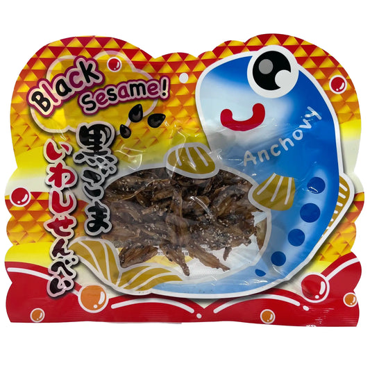 Sakura Black Sesami Iwashi Anchovy Senbei 1.94 oz