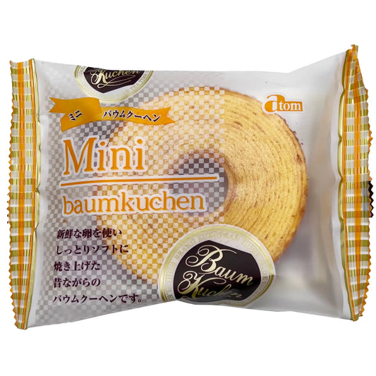 atom Mini Baumkuchen 1 Piece 80g