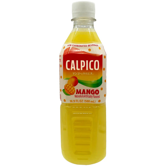 Calpico Non-Carbonated Soft Drink, Mango Flavor 16.9 fl oz