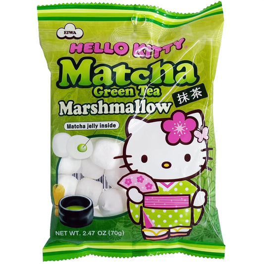 Hello Kitty Green Tea Matcha Marshmallow 2.47 oz