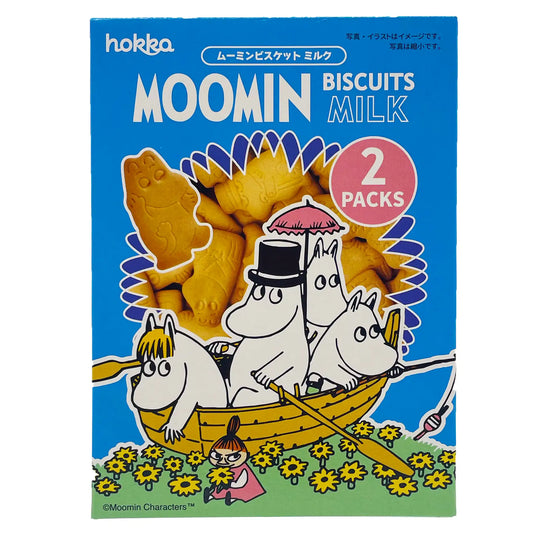 Hokka Moomin Milk Biscuits Box 2.53 oz