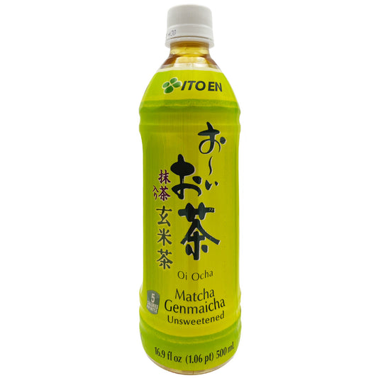 Itoen Oi Ocha Matcha Genmaicha Unsweetened 500ml