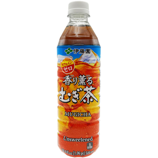 Itoen Mugicha Baarley Tea Unsweetened Caffeine Free 500ml