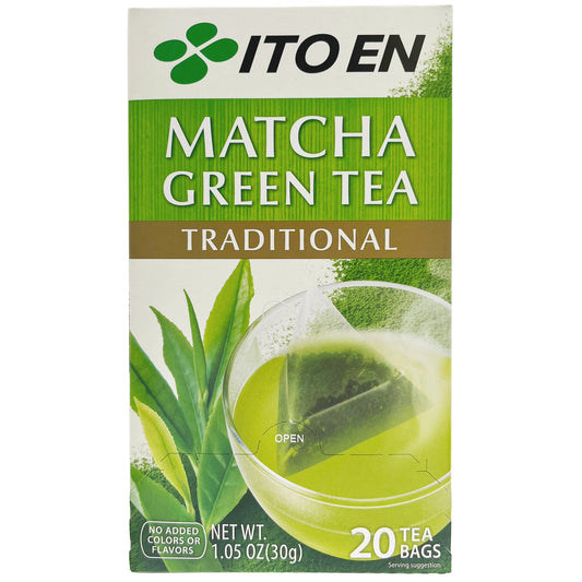 Itoen Tea Bag Matcha Green Tea Traditional Bags 20 Pack 1.05 oz