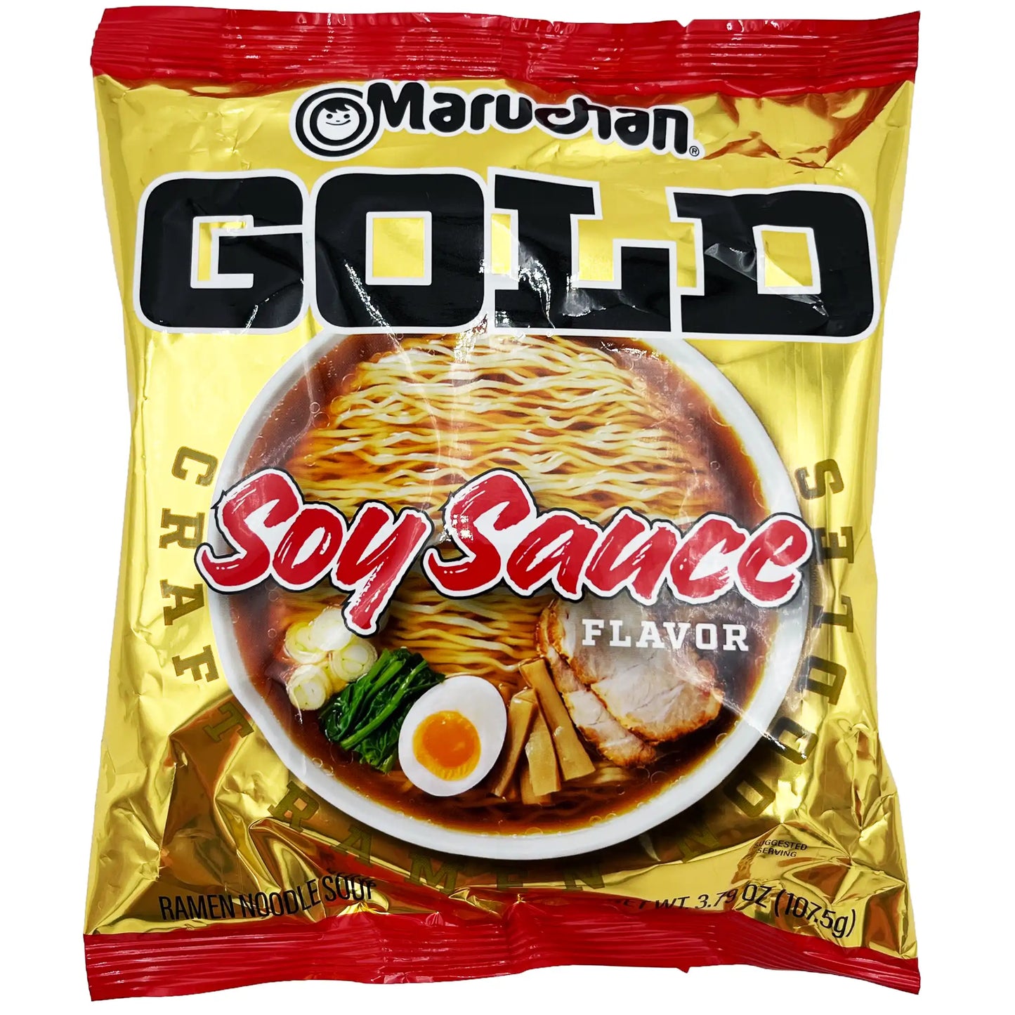 Maruchan Gold Instant Ramen Soy Sauce Flavor 3.79 oz