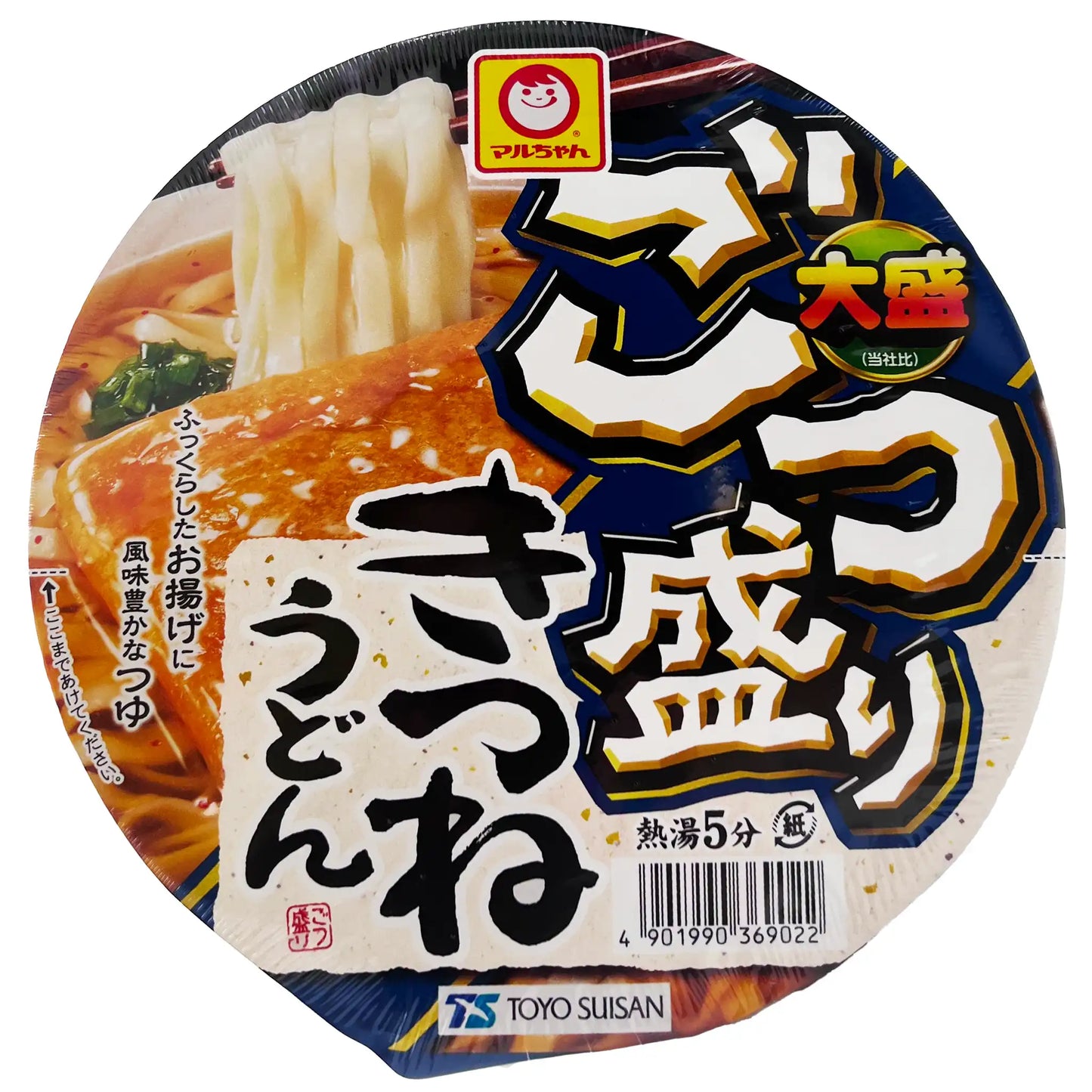 Maruchan Instant Gotsumori Big Cup Kitsune Udon Instant Noodle 3.8 oz