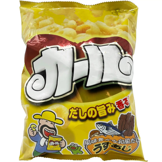 Meiji Karl Light Salt Curls Corn Puff Snack 2.40 oz