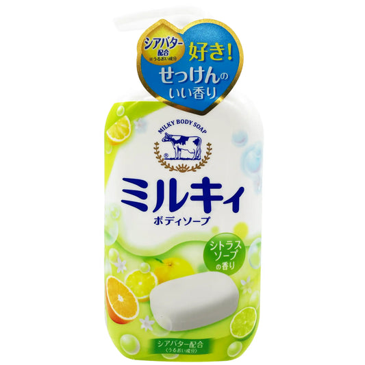 Milky Body Soap Citrus Fragrance Pump 550 mL