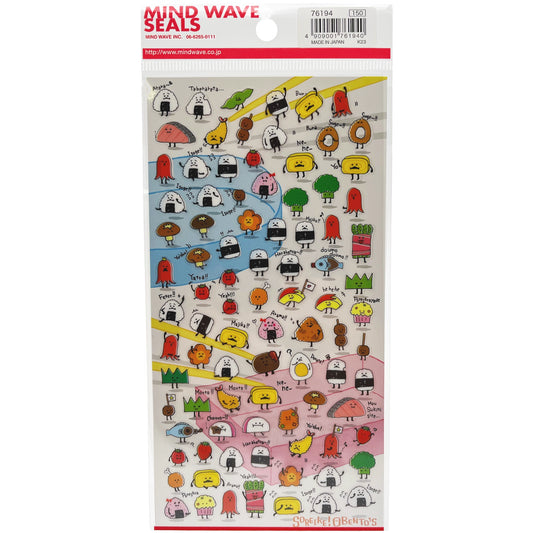 Mind Wave Bento Lunch Box Stickers 1 each