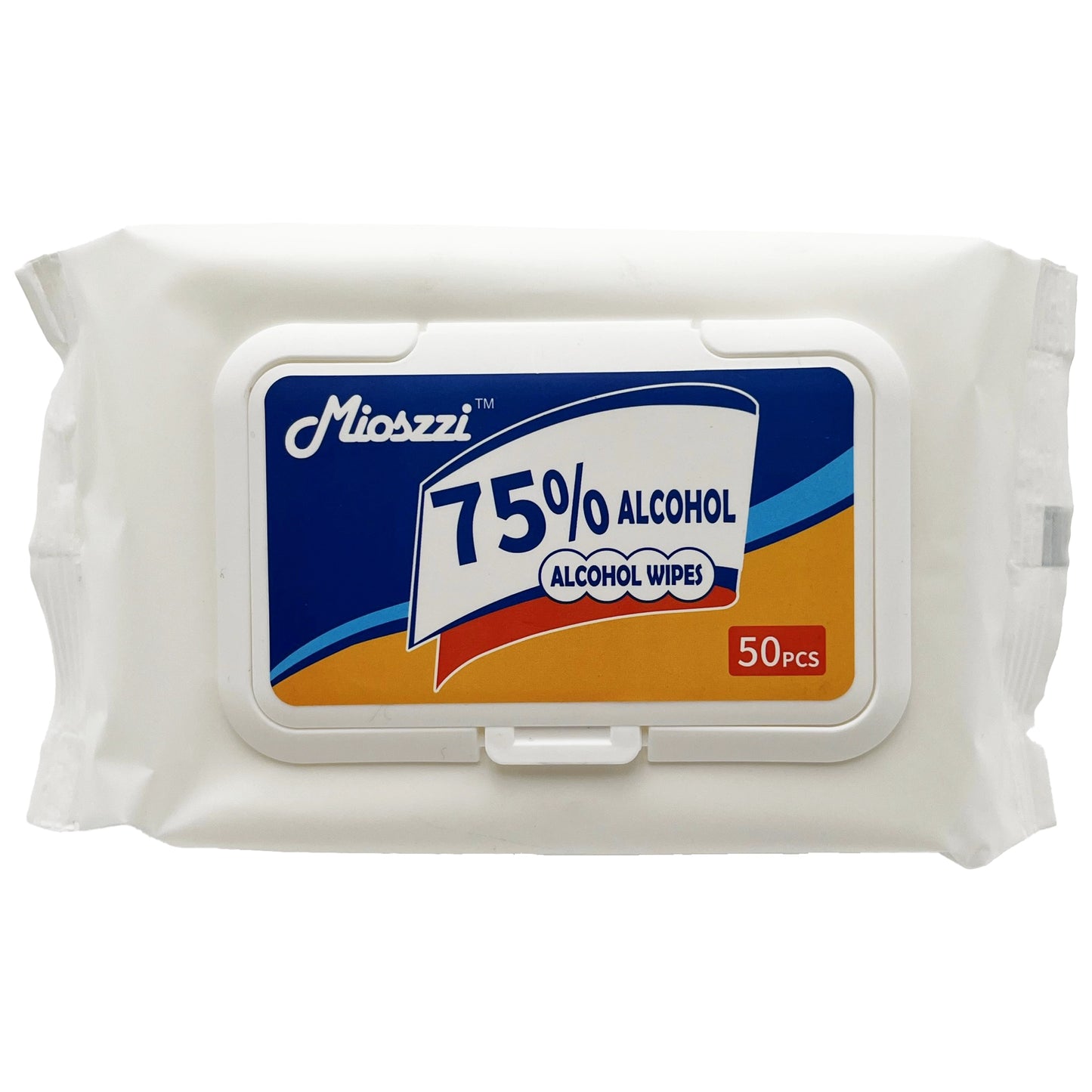 Mioszzi 75% Alcohol Wipes with Lids 50 Sheets