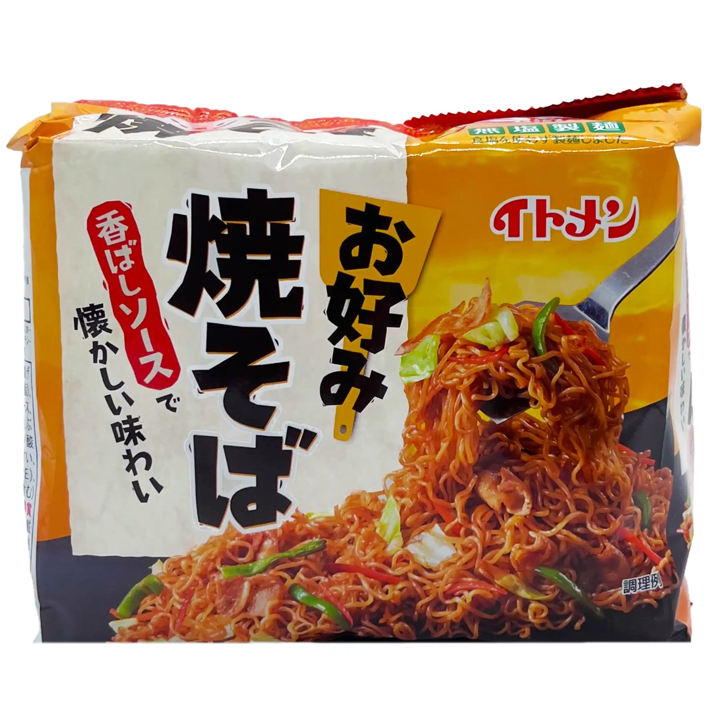 Itomen Okonomi Instant Yaki Soba Stir-Frying Noodles 15.34 oz