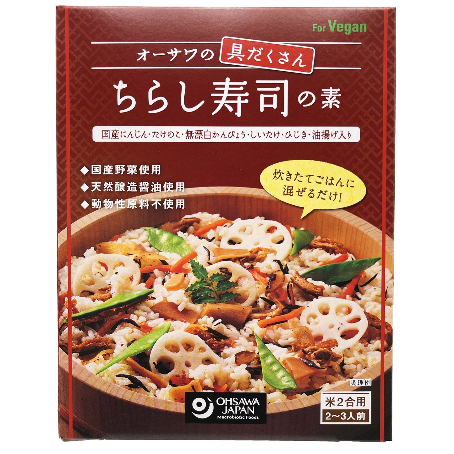 Ohsawa Chirashi Sushi No Moto 150g