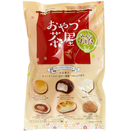Tomatsu Oyatsu Chaya Fully Baked Bean Paste Cake 6.20 oz