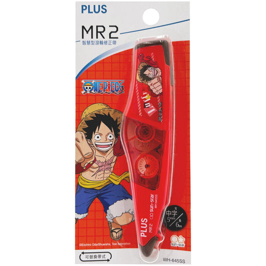 Plus Correction Tape MR2 Luffy (Red) 1 count