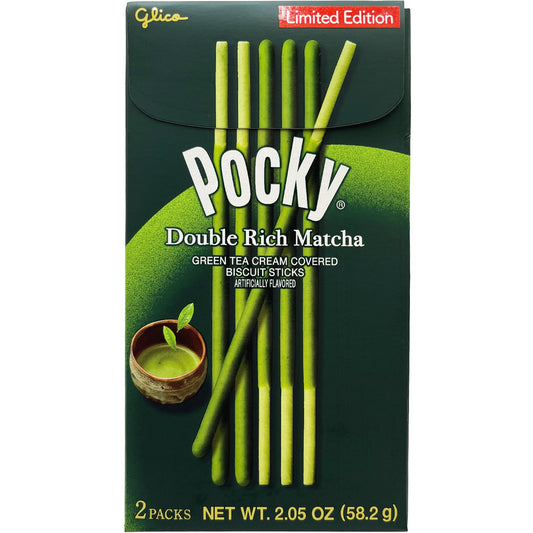 Glico Pocky Double Rich Matcha 2.05oz