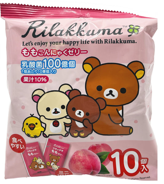 Rilakkuma Konjac Mini Peach Jelly 150G