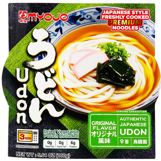 Myojo Instant Udon Noodle, Original Flavor 5.64 oz