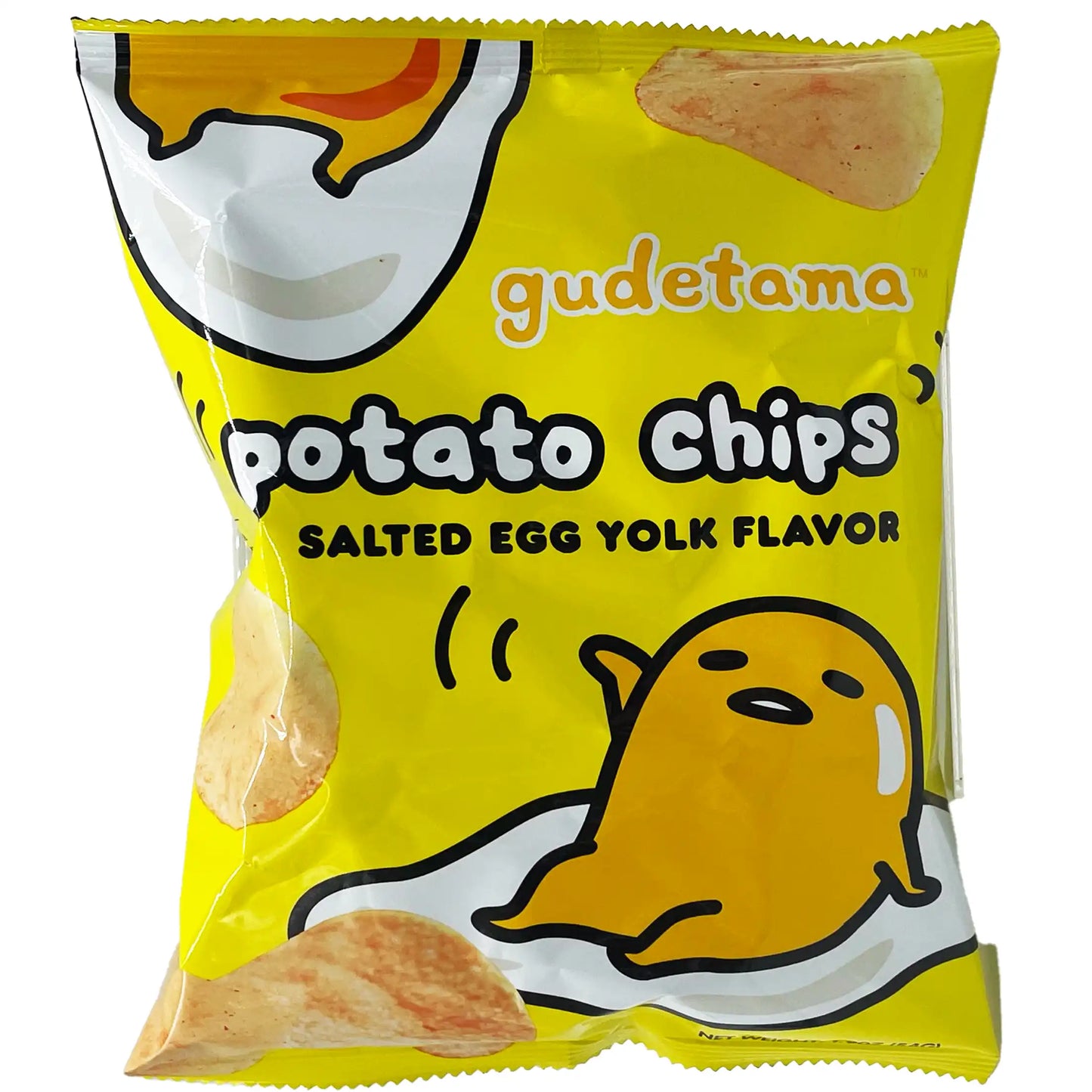 Gudetama Potato Chips Salted Egg Yolk Flavor 2.2 oz