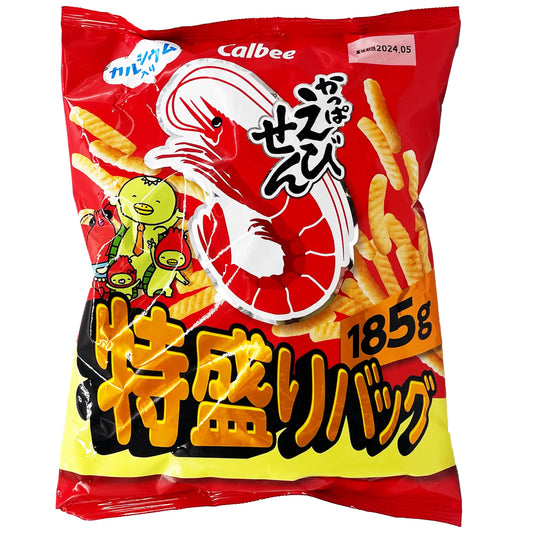 Calbee Kappa Shrimp Chips, Made in Japan 6.52 oz